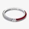 Pandora ME Pavé & White Dual Ring – Sterlingsilber Pandora ME Pavé & White Dual Ring – Sterlingsilber