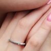 Pandora ME Pavé & White Dual Ring – Sterlingsilber Pandora ME Pavé & White Dual Ring – Sterlingsilber