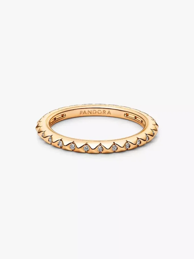 Pandora ME Pyramidenring, 14 Karat vergoldet Pandora ME Pyramidenring, 14 Karat vergoldet