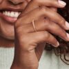 Pandora ME Pyramids Ring – 14 Karat Roségold-Beschichtung Pandora ME Pyramids Ring – 14 Karat Roségold-Beschichtung