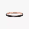 Pandora ME Ring mit schwarzem Emaille, 14 Karat Roségold-Beschichtung Pandora ME Ring mit schwarzem Emaille, 14 Karat Roségold-Beschichtung