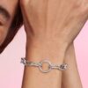 Pandora ME Runder, aufklappbarer Gliederanhänger – Sterlingsilber Pandora ME Runder, aufklappbarer Gliederanhänger – Sterlingsilber