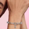 Pandora ME Sparkling Cross Mini-Dangle Charm aus Sterlingsilber Pandora ME Sparkling Cross Mini-Dangle Charm aus Sterlingsilber