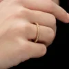Pandora ME Texture & Stones Ring – 14 Karat vergoldet Pandora ME Texture & Stones Ring – 14 Karat vergoldet