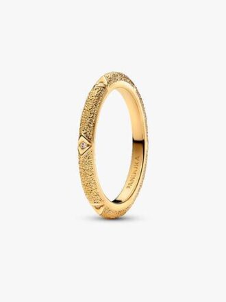Pandora ME Texture & Stones Ring – 14 Karat vergoldet Pandora ME Texture & Stones Ring – 14 Karat vergoldet