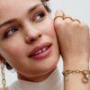 Pandora ME Texture & Stones Ring – 14 Karat vergoldet Pandora ME Texture & Stones Ring – 14 Karat vergoldet