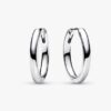 Pandora Moments 18 mm Charm-Ohrringe – Sterlingsilber