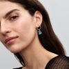 Pandora Moments 18 mm Charm-Ohrringe – Sterlingsilber
