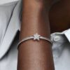 Pandora Moments Asymmetrisches Snake Chain-Armband mit Sternverschluss – Sterlingsilber Pandora Moments Asymmetrisches Snake Chain-Armband mit Sternverschluss – Sterlingsilber
