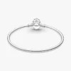 Pandora Moments Disney Stitch Bangle mit beißendem Verschluss aus Sterlingsilber