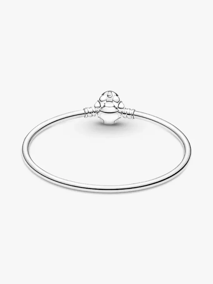 Pandora Moments Disney Stitch Bangle mit beißendem Verschluss aus Sterlingsilber