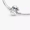 Pandora Moments Disney Stitch Bangle mit beißendem Verschluss aus Sterlingsilber