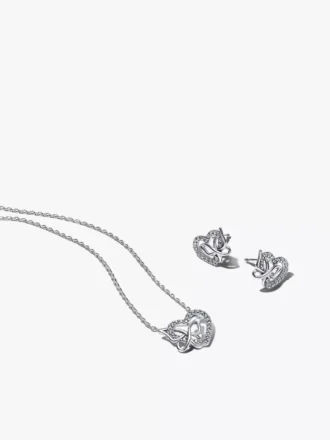 Pandora Moments „Entwined Heart & Butterfly“ Geschenkset, 2er-Set Pandora Moments „Entwined Heart & Butterfly“ Geschenkset, 2er-Set