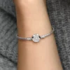 Pandora Moments funkelndes Crown O-Snake Chain-Armband aus Sterlingsilber Pandora Moments funkelndes Crown O-Snake Chain-Armband aus Sterlingsilber