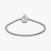 Pandora Moments funkelndes Crown O-Snake Chain-Armband aus Sterlingsilber Pandora Moments funkelndes Crown O-Snake Chain-Armband aus Sterlingsilber