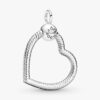 Pandora Moments Herz-Charm-Anhänger – Sterlingsilber Pandora Moments Herz-Charm-Anhänger – Sterlingsilber