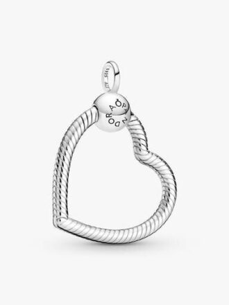 Pandora Moments Herz-Charm-Anhänger – Sterlingsilber