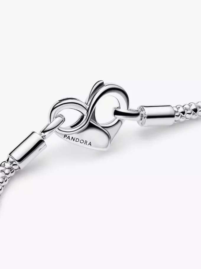Pandora Moments Kettenarmband mit Nieten aus Sterlingsilber Pandora Moments Kettenarmband mit Nieten aus Sterlingsilber