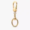 Pandora Moments kleiner Taschen-Charm-Halter, 14 Karat vergoldet Pandora Moments kleiner Taschen-Charm-Halter, 14 Karat vergoldet