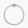 Pandora Moments Marvel The Avengers Logo Verschluss Snake Chain Armband aus Sterlingsilber Pandora Moments Marvel The Avengers Logo Verschluss Snake Chain Armband aus Sterlingsilber