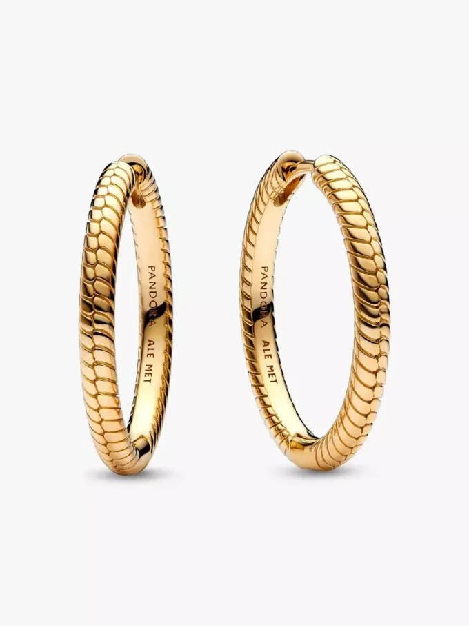 Pandora Moments Ohrringe, 14 Karat vergoldet