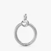 Pandora Moments Small O Pendant aus Sterlingsilber Pandora Moments Small O Pendant aus Sterlingsilber