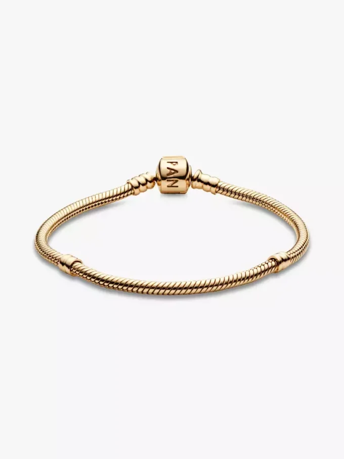 Pandora Moments Snake Chain-Armband 14 Karat Gold Pandora Moments Snake Chain-Armband 14 Karat Gold