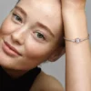 Pandora Moments Snake Chain Armband mit Fassverschluss aus Sterlingsilber Pandora Moments Snake Chain Armband mit Fassverschluss aus Sterlingsilber