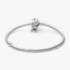 Pandora Moments Snake Chain Armband mit funkelndem Mondverschluss – Sterlingsilber Pandora Moments Snake Chain Armband mit funkelndem Mondverschluss – Sterlingsilber