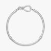 Pandora Moments Snake Chain Armband mit Unendlichkeitsknoten – Sterlingsilber Pandora Moments Snake Chain Armband mit Unendlichkeitsknoten – Sterlingsilber