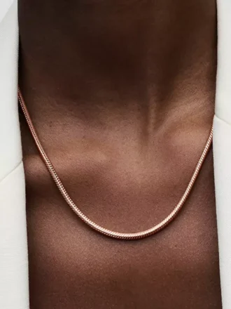 Pandora Moments Snake Chain mit 14-karätiger Roségoldbeschichtung Pandora Moments Snake Chain mit 14-karätiger Roségoldbeschichtung