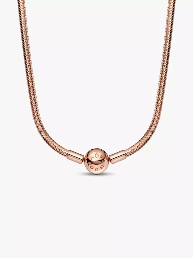 Pandora Moments Snake Chain mit 14-karätiger Roségoldbeschichtung Pandora Moments Snake Chain mit 14-karätiger Roségoldbeschichtung
