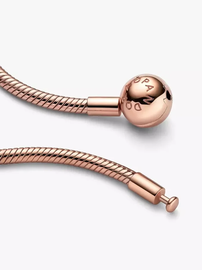 Pandora Moments Snake Chain mit 14-karätiger Roségoldbeschichtung Pandora Moments Snake Chain mit 14-karätiger Roségoldbeschichtung