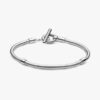 Pandora Moments T-Bar-Snake Chain-Armband – Sterlingsilber