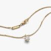 Pandora Nova 14-karätige Gold-Halskette mit Anhänger aus Labor-Diamanten – 0,50 ct TW, 14-karätiges Gold Pandora Nova 14-karätige Gold-Halskette mit Anhänger aus Labor-Diamanten – 0,50 ct TW, 14-karätiges Gold