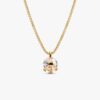 Pandora Nova 14-karätige Gold-Halskette mit Anhänger aus Labordiamanten – 1,00 ct TW, 14-karätiges Gold Pandora Nova 14-karätige Gold-Halskette mit Anhänger aus Labordiamanten – 1,00 ct TW, 14-karätiges Gold