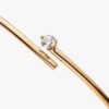 Pandora Nova 14-karätiger Gold-Bangle mit synthetischen Diamanten – 0,25 ct TW, 14-karätiges Gold Pandora Nova 14-karätiger Gold-Bangle mit synthetischen Diamanten – 0,25 ct TW, 14-karätiges Gold