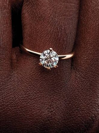 Pandora Nova 14-karätiger Goldring mit synthetischem Diamanten – 1,00 ct TW, 14-karätiges Gold