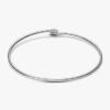 Pandora Nova Offener Armreif aus Sterlingsilber mit im Labor gezüchtetem Diamanten – 0,25 ct TW, Sterlingsilber Pandora Nova Offener Armreif aus Sterlingsilber mit im Labor gezüchtetem Diamanten – 0,25 ct TW, Sterlingsilber