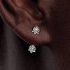 Pandora Nova Ohrringe mit Lab-Grown-Diamanten – 1,00 ct TW, Sterlingsilber