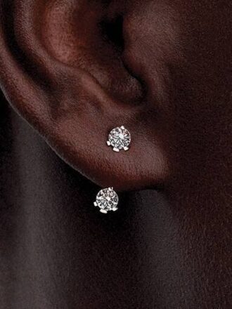 Pandora Nova Ohrringe mit Lab-Grown-Diamanten – 1,00 ct TW, Sterlingsilber