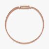 Pandora Reflexions Langes Pavé-Armband mit Verschluss – 14 Karat Roségold-Beschichtung Pandora Reflexions Langes Pavé-Armband mit Verschluss – 14 Karat Roségold-Beschichtung