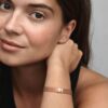 Pandora Reflexions™ Mesh-Armband – 14 Karat Roségold-Beschichtung