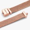 Pandora Reflexions™ Mesh-Armband – 14 Karat Roségold-Beschichtung