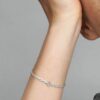 Pandora Signature Pavé Bold Chain Armband – Sterlingsilber Pandora Signature Pavé Bold Chain Armband – Sterlingsilber