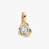 Pandora Talisman 14-karätiger Gold-Anhänger mit Herz aus Lab-Grown Diamonds – 0,75 ct TW, 14-karätiges Gold