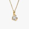Pandora Talisman 14-karätiger Gold-Anhänger mit Herz aus Lab-Grown Diamonds – 0,75 ct TW, 14-karätiges Gold