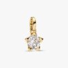 Pandora Talisman 14-karätiger Gold-Anhänger mit synthetischem Diamanten in Sternform – 0,75 ct TW, 14-karätiges Gold