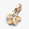 Pandora Talisman 14-karätiger Gold-Anhänger mit synthetischem Diamanten in Sternform – 0,75 ct TW, 14-karätiges Gold