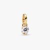 Pandora Talisman 14-karätiger Gold-Anhänger mit synthetischem Diamanten in Unendlichkeitsform – 0,25 ct TW, 14-karätiges Gold